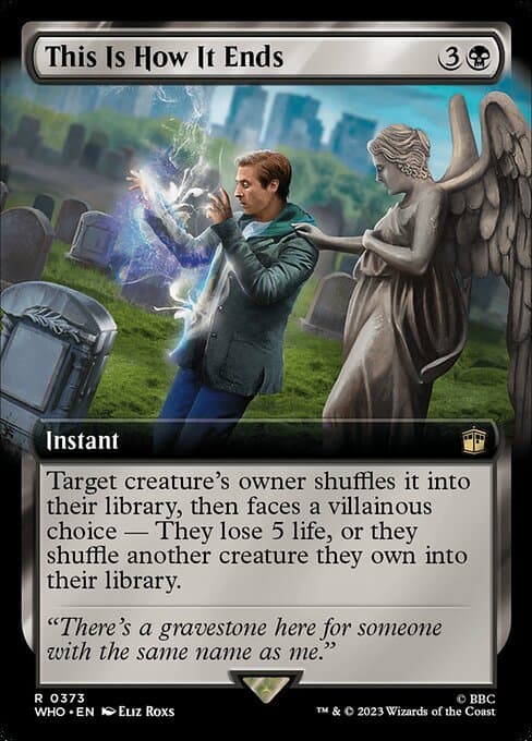 This Is How It Ends from Doctor Who (Rare)