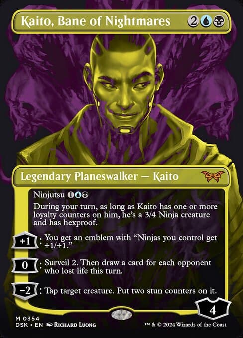 Kaito, Bane of Nightmares from Duskmourn: House of Horror (Mythic)
