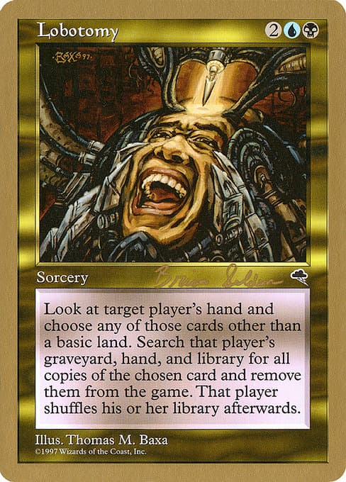 Lobotomy from World Championship Decks 1998 (Uncommon)