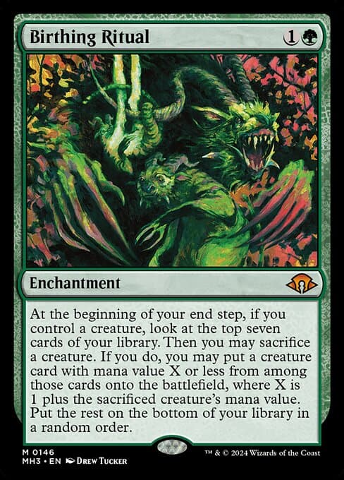 Birthing Ritual from Modern Horizons 3 (Mythic)