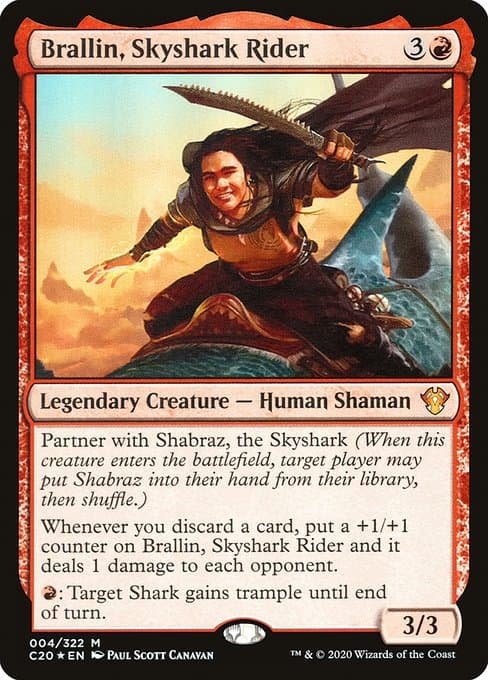 Brallin, Skyshark Rider (Mythic)