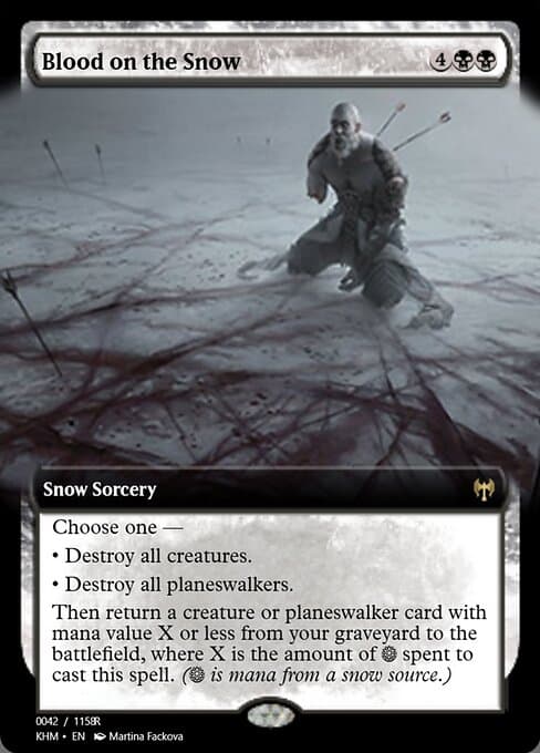 Blood on the Snow from Magic Online Promos (Rare)