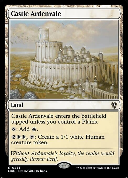 Castle Ardenvale from Murders at Karlov Manor Commander (Rare)