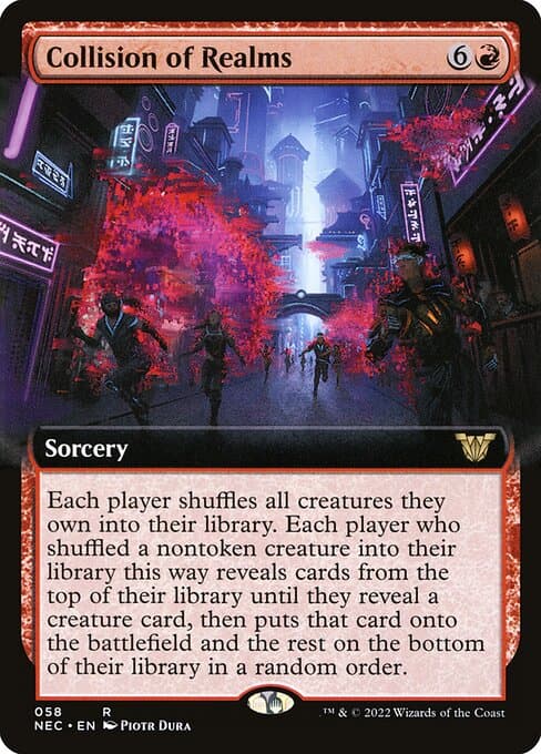 Collision of Realms from Neon Dynasty Commander (Rare)