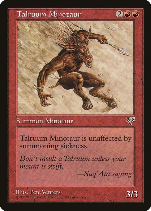 Talruum Minotaur from Mirage (Common)