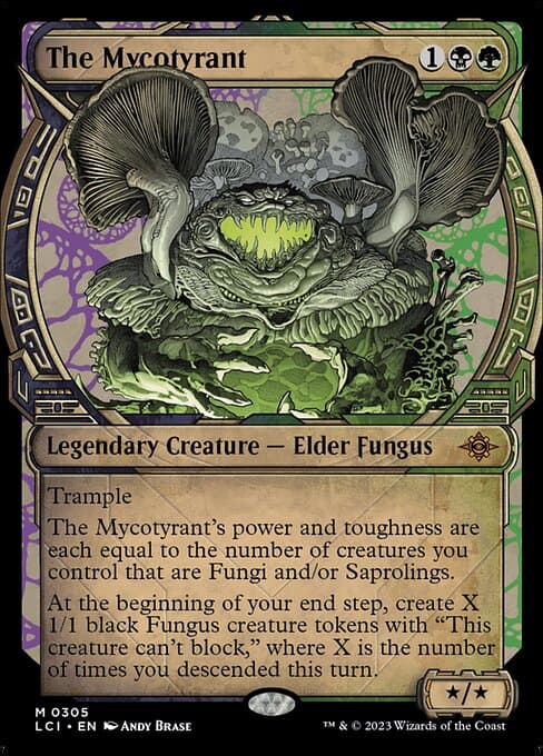The Mycotyrant from The Lost Caverns of Ixalan (Mythic)