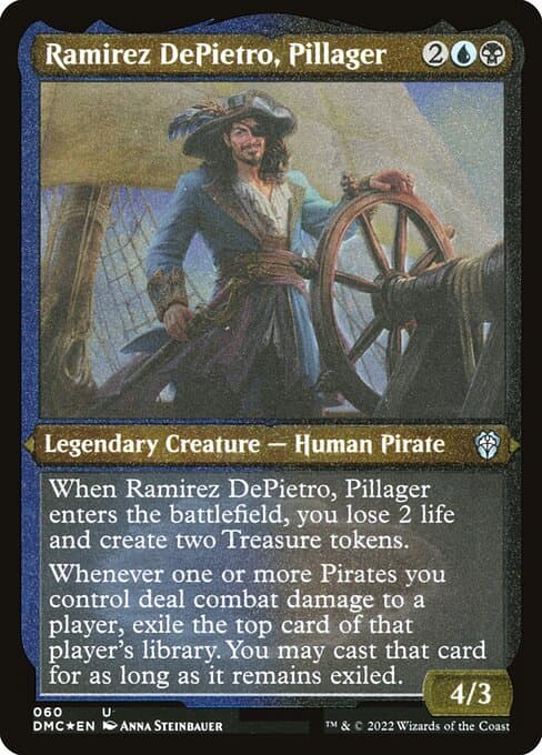 Ramirez DePietro, Pillager from Dominaria United Commander (Uncommon)