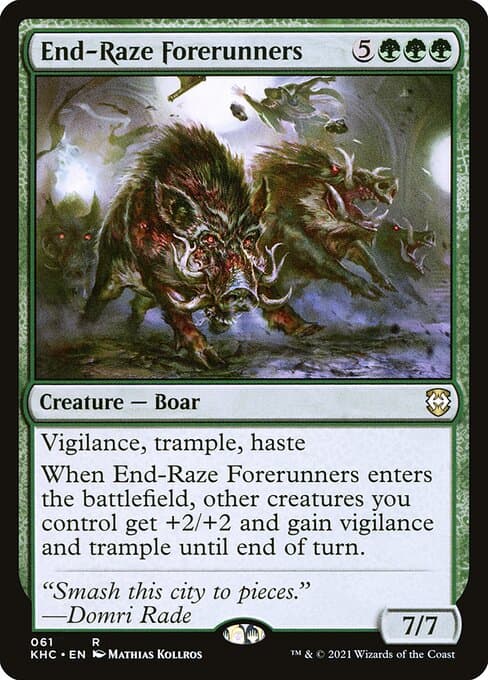 End-Raze Forerunners from Kaldheim Commander (Rare)