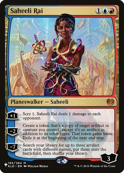 Saheeli Rai from The List (Mythic)