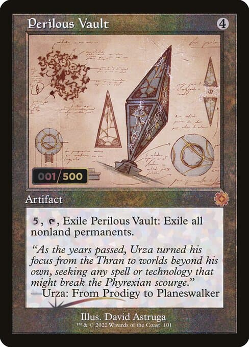 Perilous Vault from The Brothers' War Retro Artifacts (Mythic)