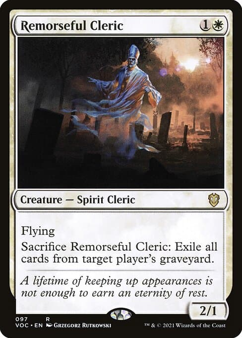 Remorseful Cleric from Crimson Vow Commander (Rare)