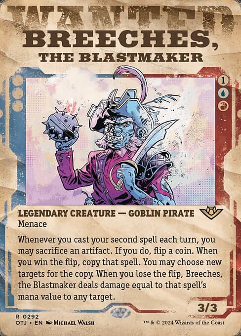 Breeches, the Blastmaker from Outlaws of Thunder Junction (Rare)