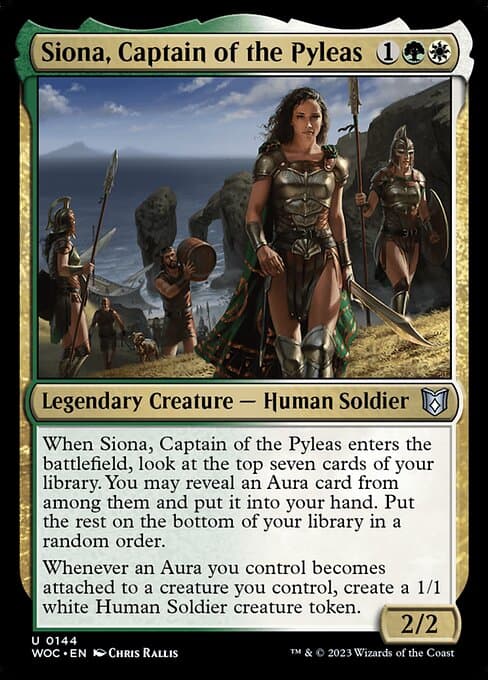 Siona, Captain of the Pyleas (Uncommon)