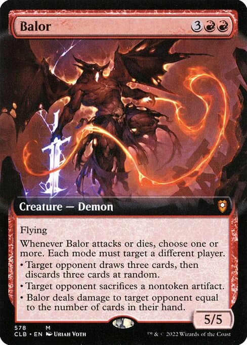 Balor from Commander Legends: Battle for Baldur's Gate (Mythic)