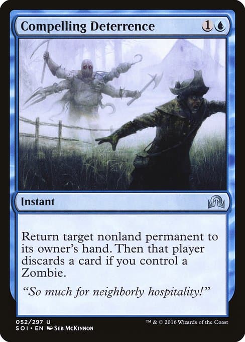 Compelling Deterrence from Shadows over Innistrad (Uncommon)