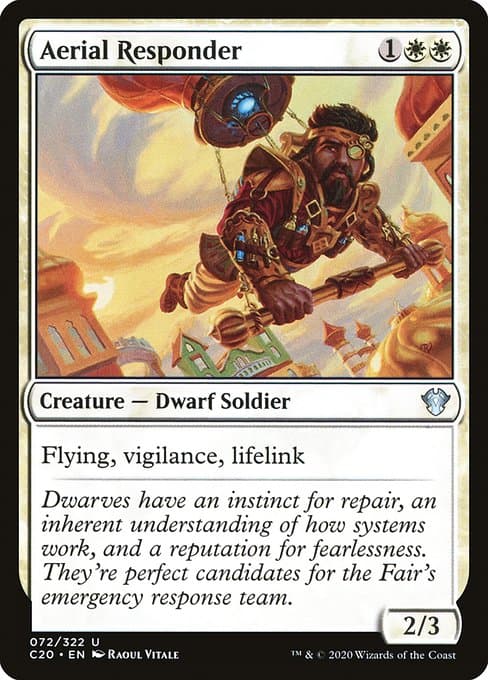 Aerial Responder from Commander 2020 (Uncommon)