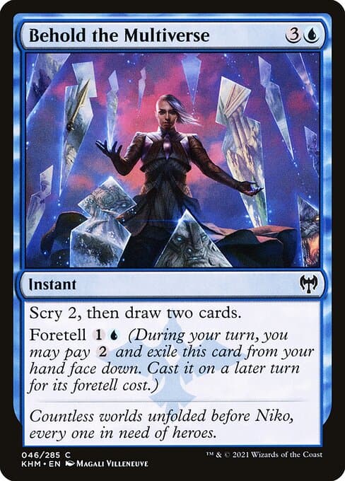 Behold the Multiverse from Kaldheim (Common)