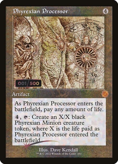 Phyrexian Processor from The Brothers' War Retro Artifacts (Mythic)
