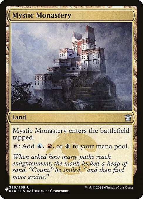 Mystic Monastery from The List (Uncommon)