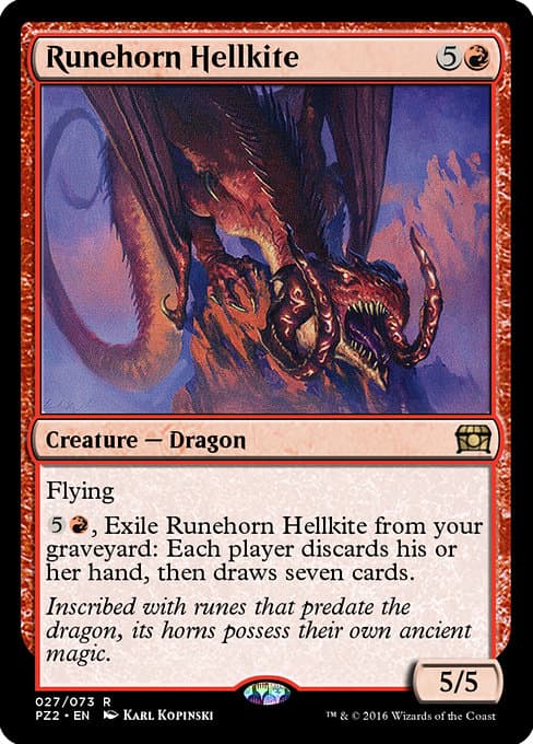Runehorn Hellkite from Treasure Chest (Rare)