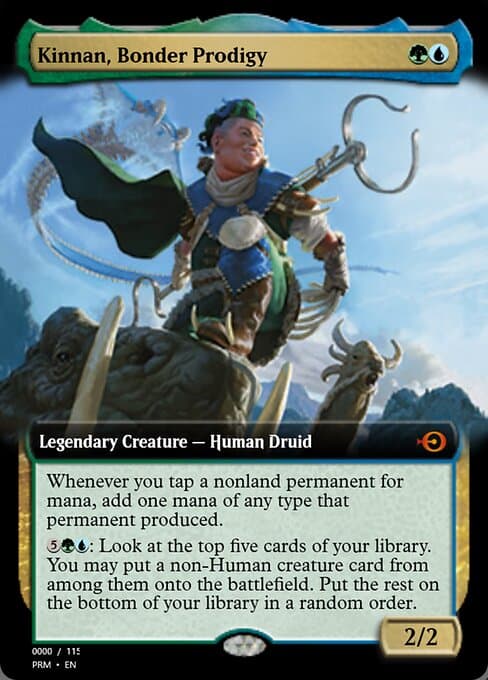 Kinnan, Bonder Prodigy from Magic Online Promos (Mythic)
