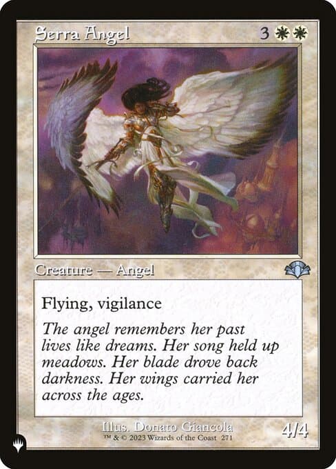 Serra Angel from The List (Uncommon)
