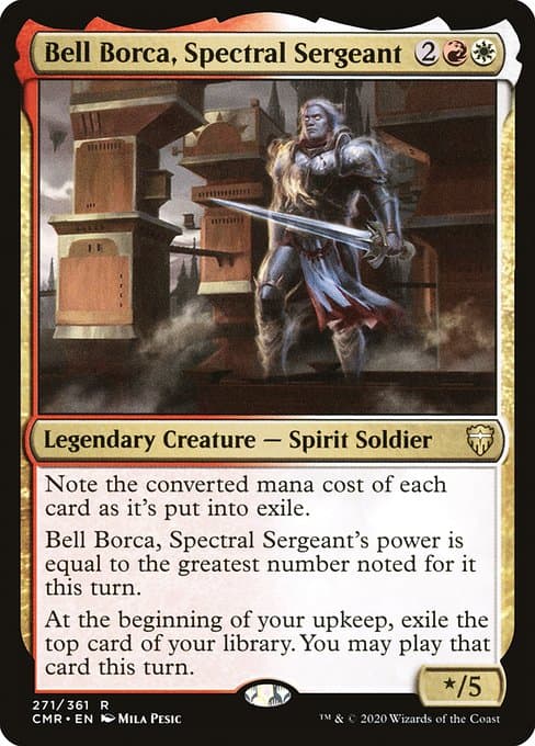 Bell Borca, Spectral Sergeant from Commander Legends (Rare)