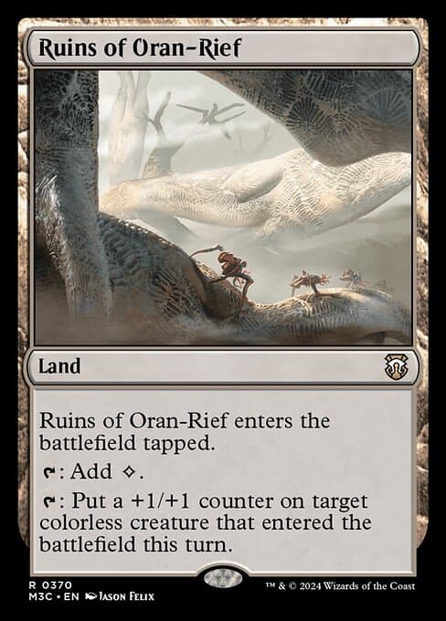 Ruins of Oran-Rief from Modern Horizons 3 Commander (Rare)