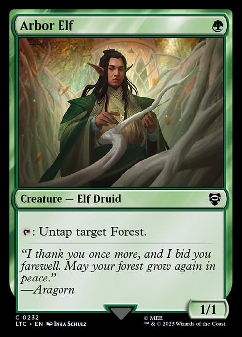 Arbor Elf from Tales of Middle-earth Commander (Common)