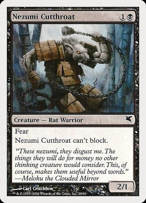 Nezumi Cutthroat (Common)
