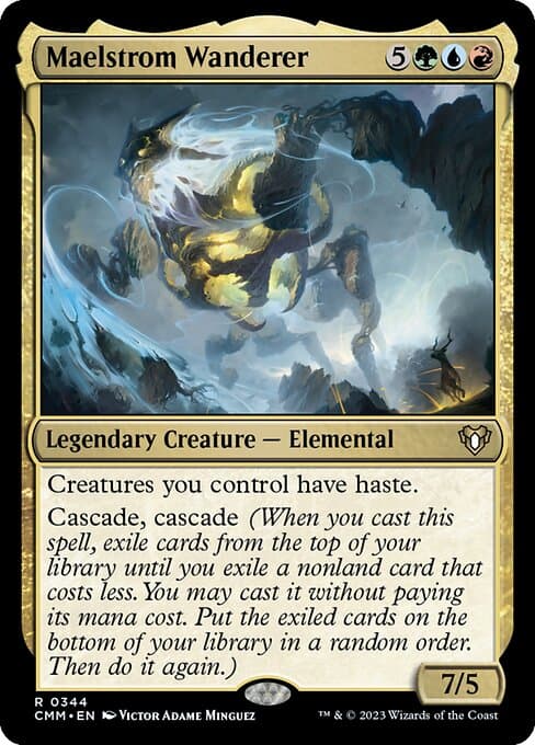 Maelstrom Wanderer from Commander Masters (Rare)