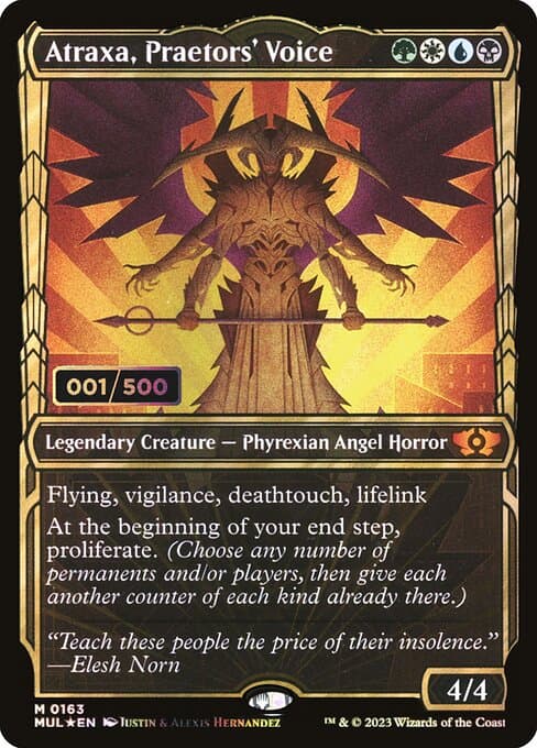 Atraxa, Praetors' Voice from Multiverse Legends (Mythic)