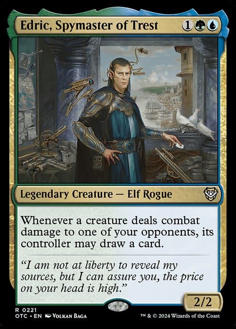 Edric, Spymaster of Trest (Rare)