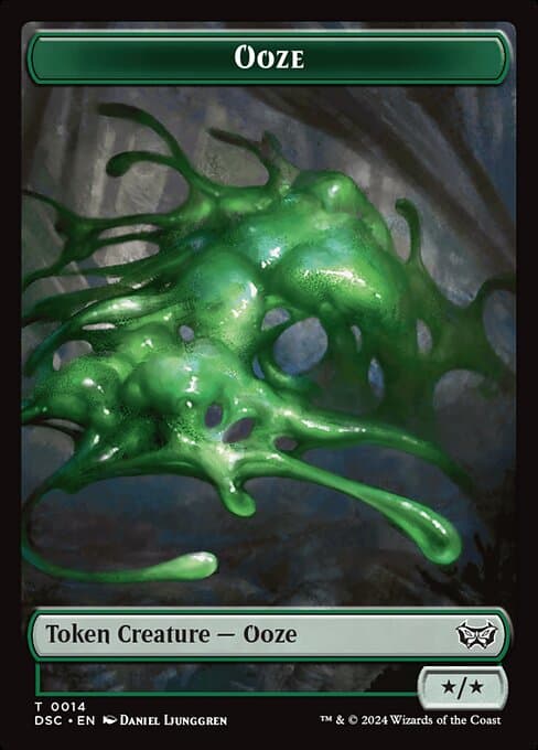 Ooze from Duskmourn Commander Tokens (Common)