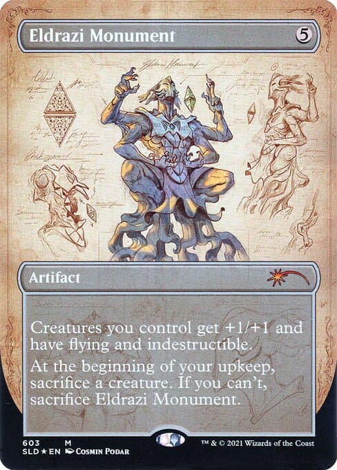 Eldrazi Monument from Secret Lair Drop (Mythic)