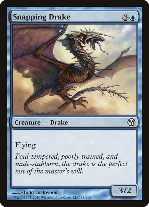 Snapping Drake from Duels of the Planeswalkers (Common)