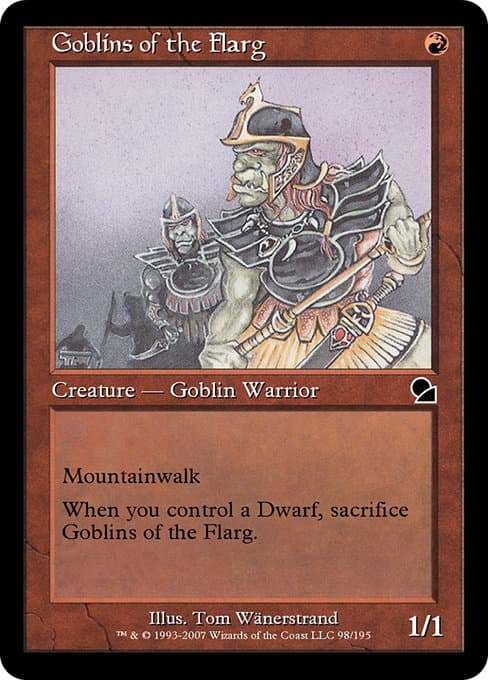 Goblins of the Flarg from Masters Edition (Common)
