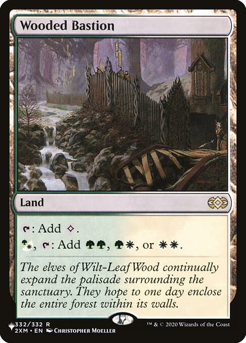 Wooded Bastion from The List (Rare)