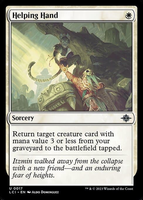 Helping Hand from The Lost Caverns of Ixalan (Uncommon)