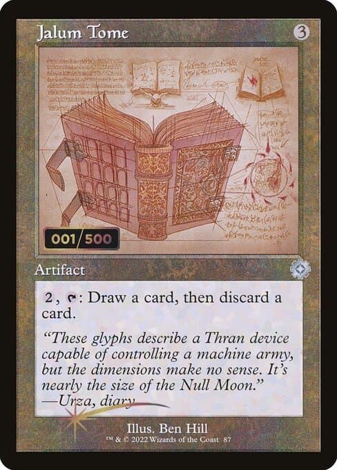 Jalum Tome from The Brothers' War Retro Artifacts (Uncommon)