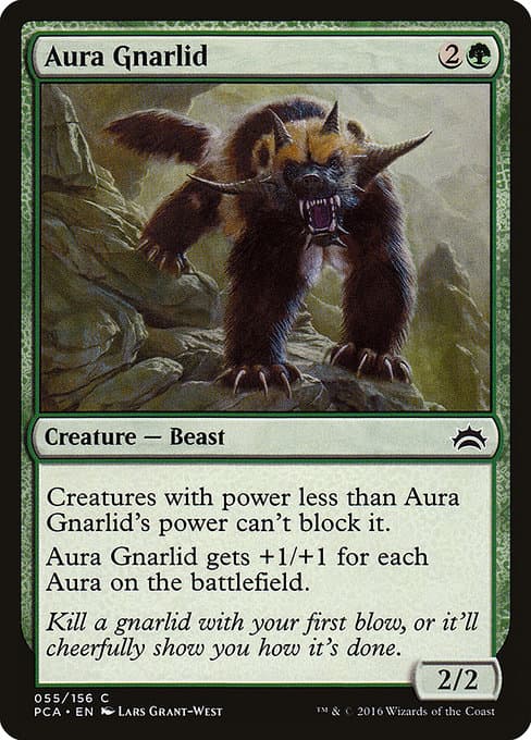 Aura Gnarlid from Planechase Anthology (Common)