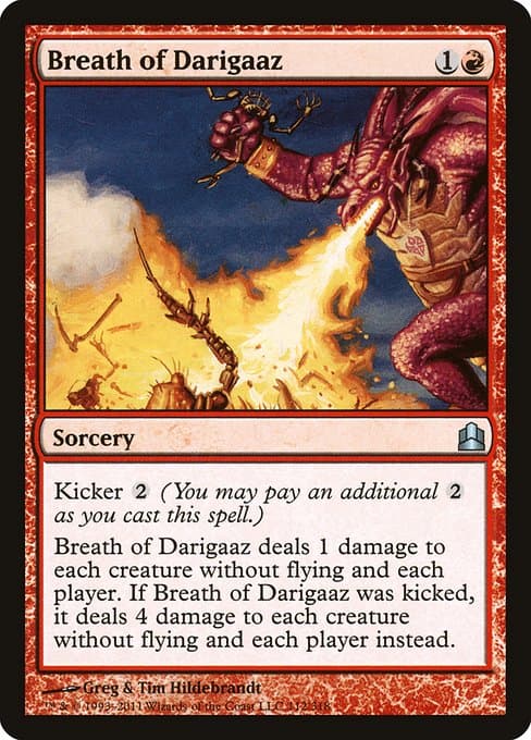 Breath of Darigaaz from Commander 2011 (Uncommon)