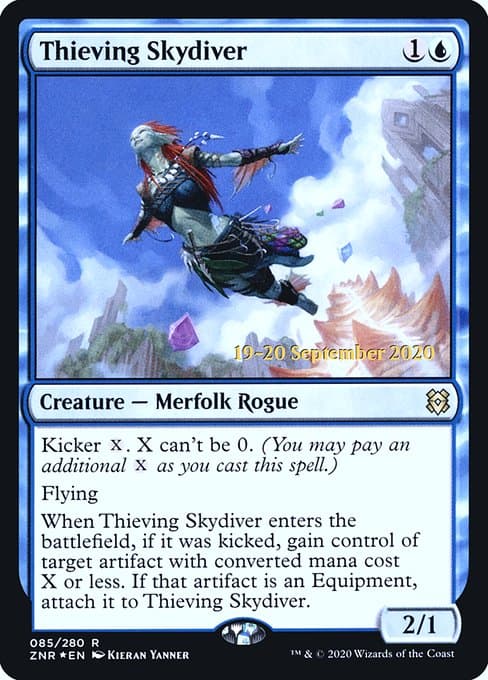 Thieving Skydiver from Zendikar Rising Promos (Rare)
