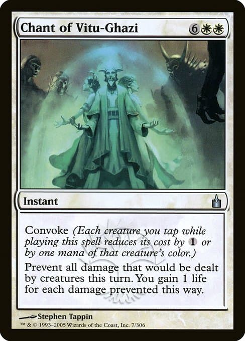 Chant of Vitu-Ghazi from Ravnica: City of Guilds (Uncommon)