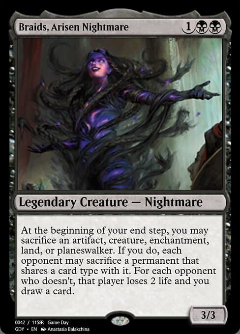 Braids, Arisen Nightmare from Magic Online Promos (Rare)