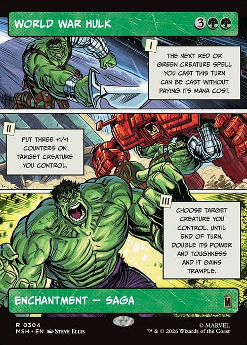 World War Hulk (Rare)