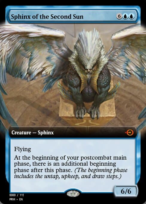 Sphinx of the Second Sun from Magic Online Promos (Mythic)
