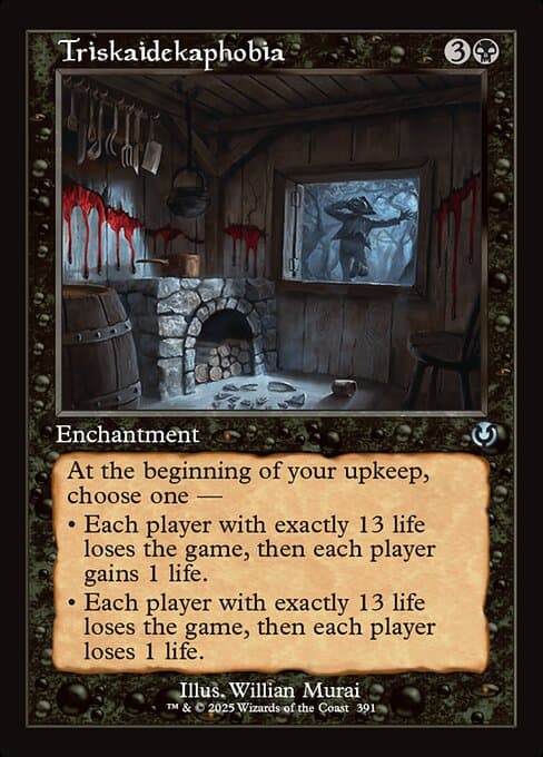 Triskaidekaphobia from Innistrad Remastered (Uncommon)
