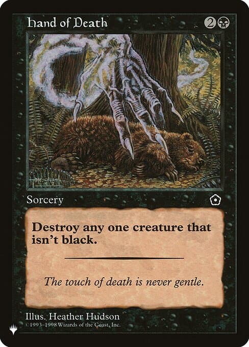 Hand of Death from The List (Common)