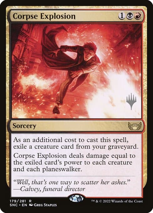 Corpse Explosion from Streets of New Capenna Promos (Rare)